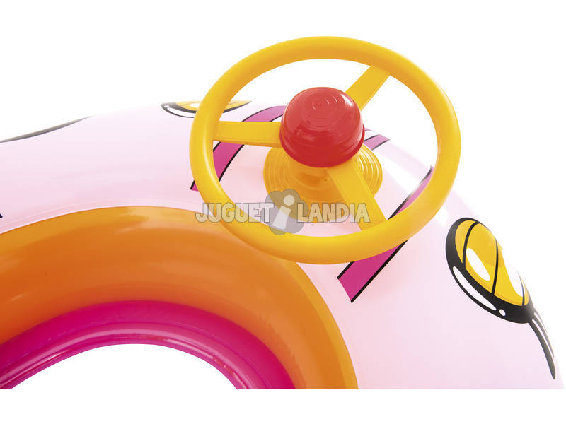 Canotto Per bambini Auto Gonfiabile con Volante 98x66 cm Bestway 34103