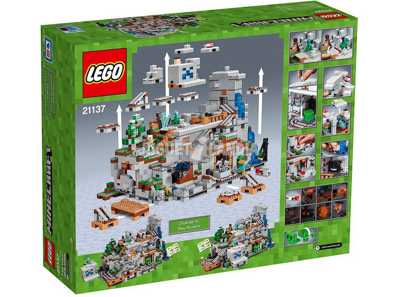 Lego Exclusivas Minecraft La grotta sulla montagna 21137