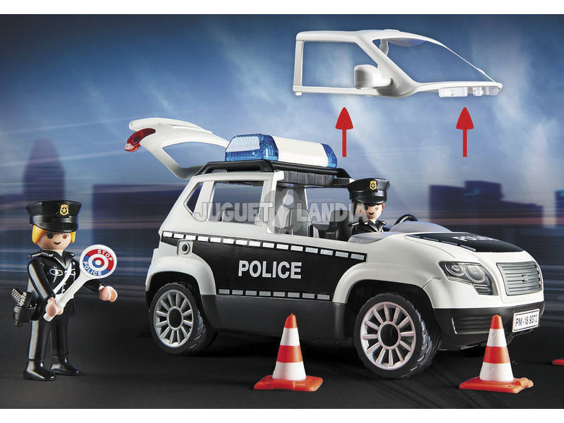 Playmobil Poste de Police et Véhicules 9372