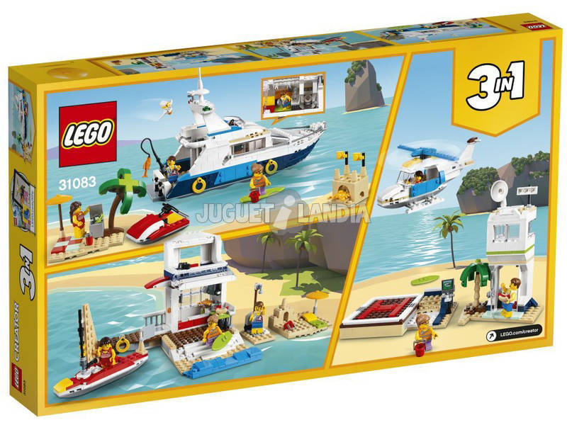 Lego Creator Abenteuer auf der Yacht 31083