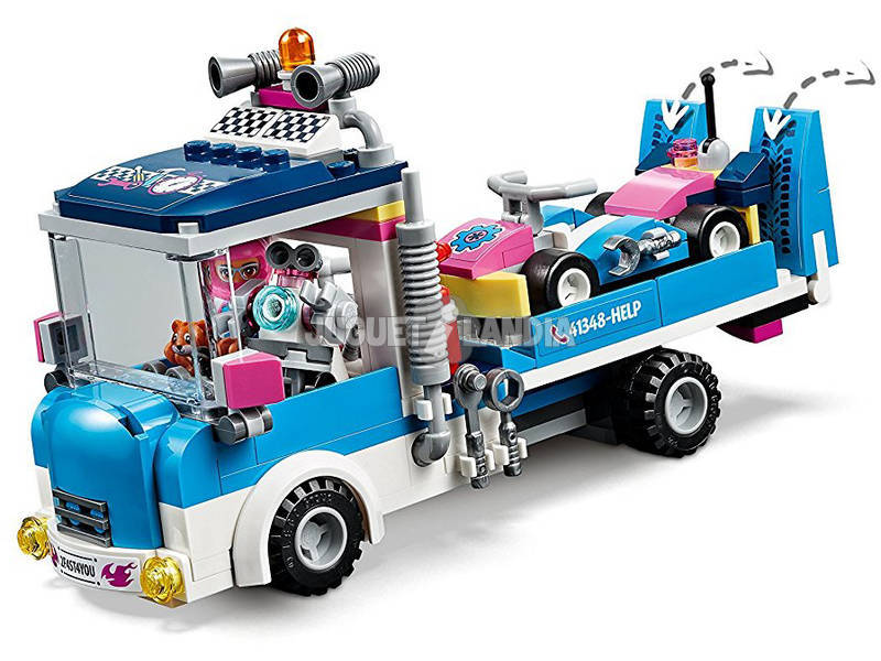 Lego Friends Camión de Asistencia y Mantenimiento 41348