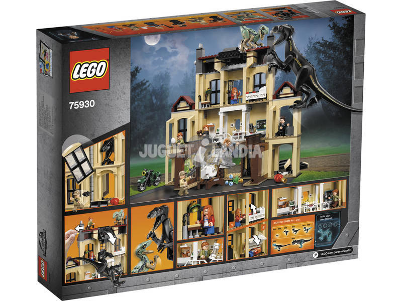 Lego Jurassic World La Fureur de L'Indoraptor 75930
