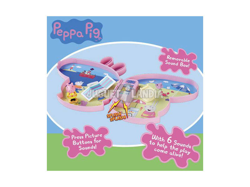 Peppa Pig Playset Maletín Bandai 6677