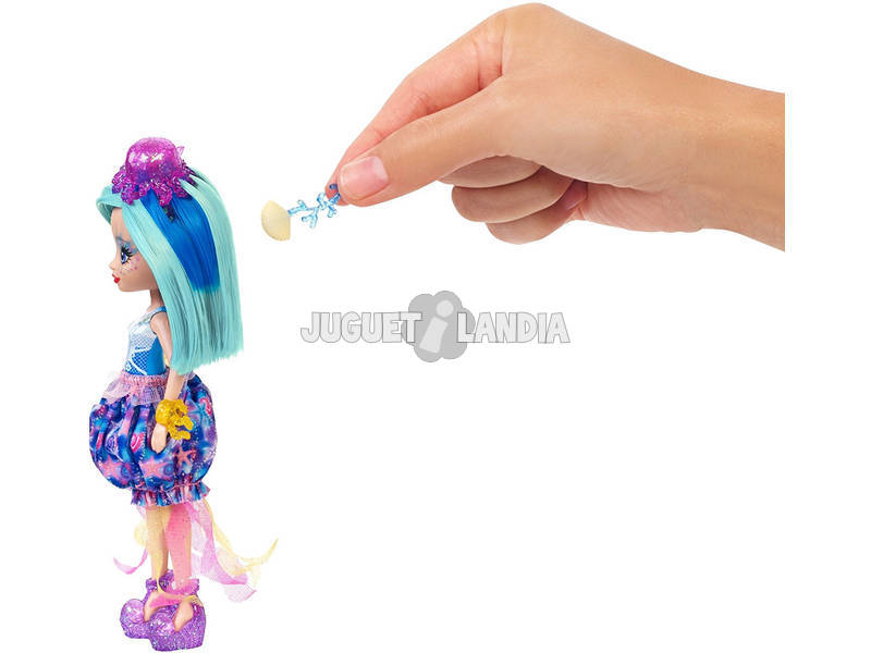 Enchantimals Boneca Jessa Jellyfish Com Marisa Mattel FKV57