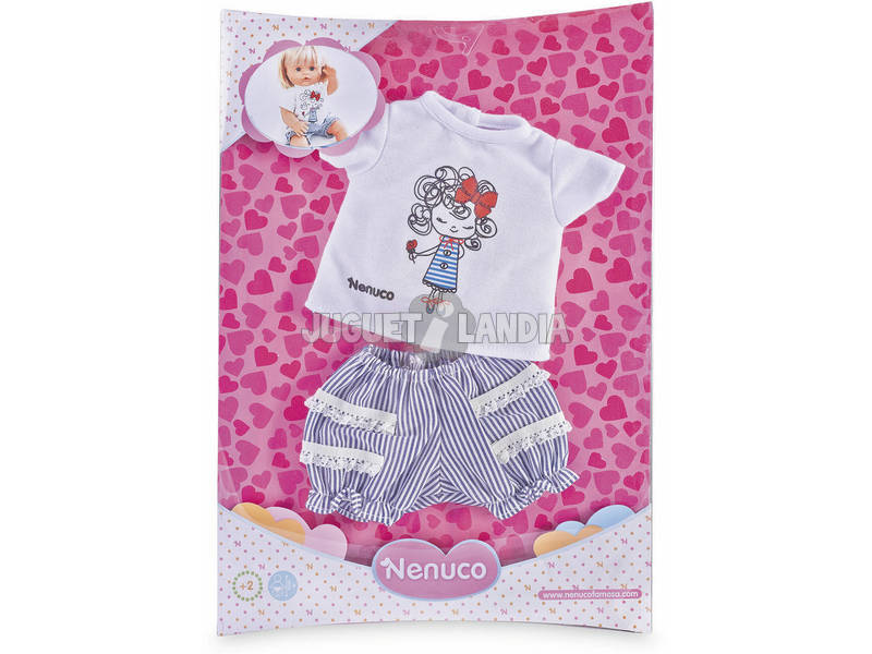 Puppe Nenuco Casual Kleidung 35 cm. Famosa700013822