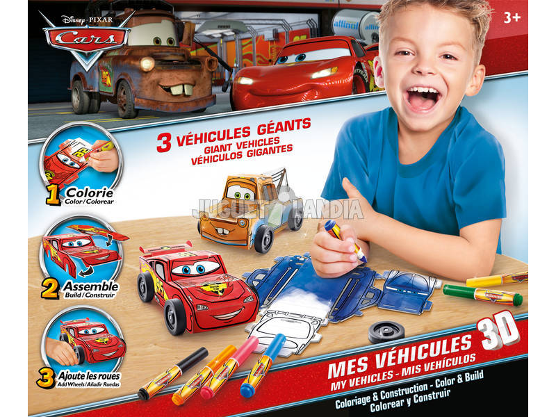 Cars Mes Véhicules 3D Canal Toys CARC 013