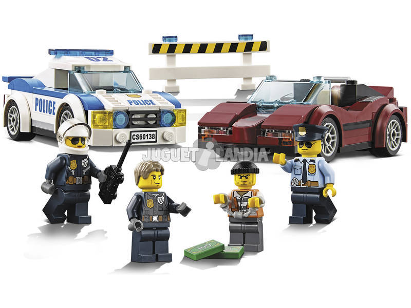 Lego City Verfolgung auf der Autobahn 60138