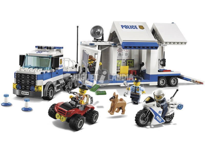 Lego City Police Centro di Comando Mobile