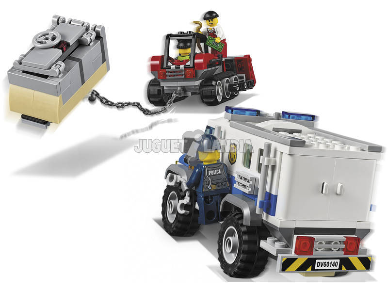 Lego City Huida con Bulldozer 60140