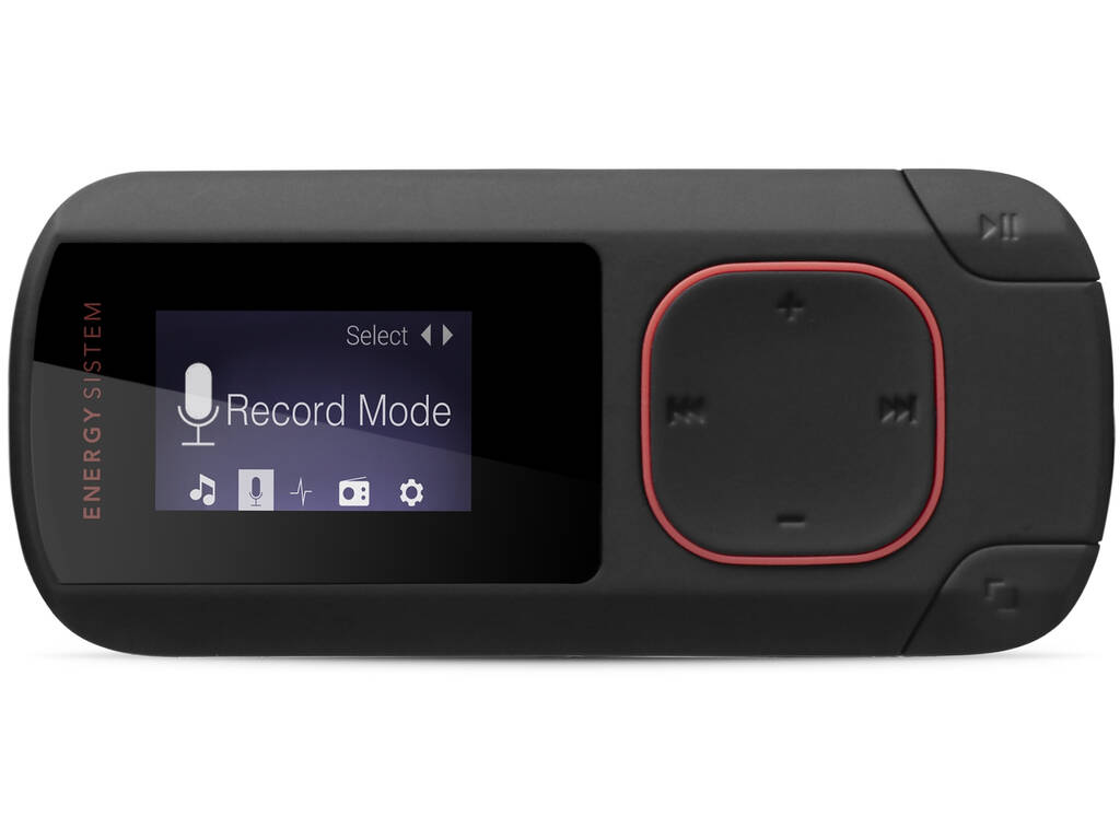 Energy MP3 Clip Bluetooth Coral 8GB, Radio FM e microSD