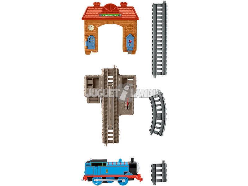 Thomas & Friends Trackmaster Circuit Sodor 2 en 1 Mattel CCP36 
