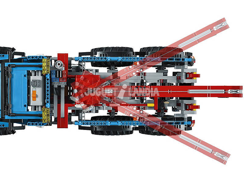Lego Technic Camion Autogrú 6x6 42070