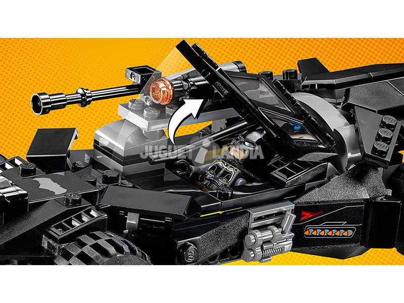 Lego Super Heroes Justice League 3 Volpe volante: attacco al ponte aereo con la Batmobile