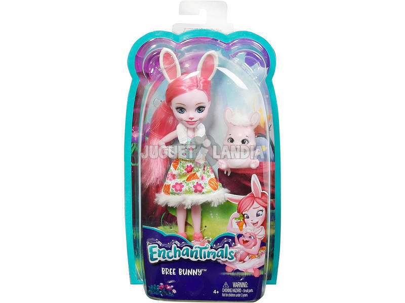 Enchantimals Boneca e Pet Rabbit Mattel DVH88
