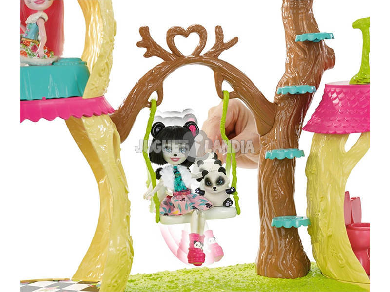 Enchantimals Playset Casa sull'albero Mattel FNM92