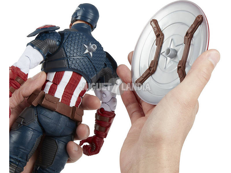 Figura Marvel Legends Capitán América 30cm Hasbro B7433