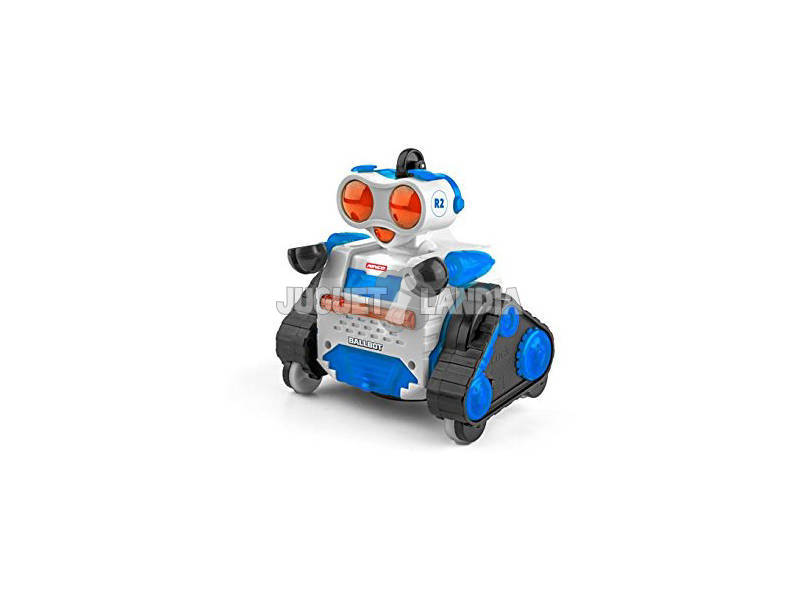 Radio Control Robot Ballbot 2 en 1 2.4GHz 13x17x7cm Ninco NT10042 Teledirigido