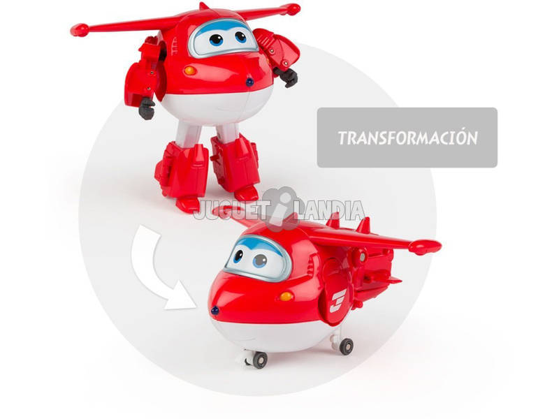 Superwings Mega Vehículo Con Jett Transformable Colorbaby 43974