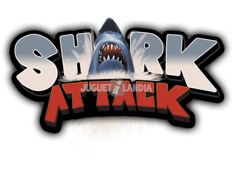 Radio Control Shark Attack World Brands TR0017 Teledirigido
