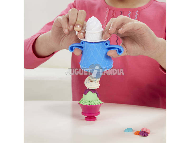 Bastelspielzeug Play-Doh Eiscreme-Schloss HASBRO B5523