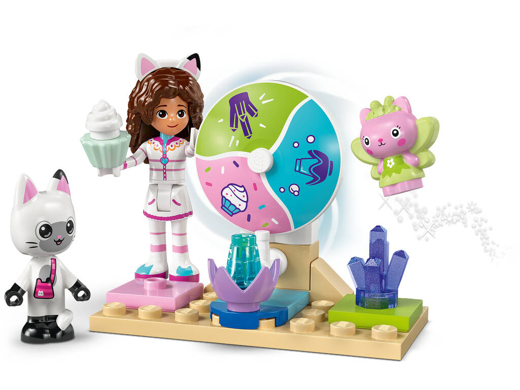 Lego La maison de poupées de Gabby Montagne de bonbons et jardin de chatons