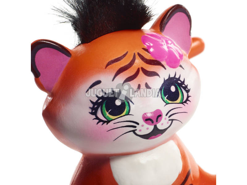 Enchantimals Bambola Tanzie la Tigre Multicolore Mattel FRH39 