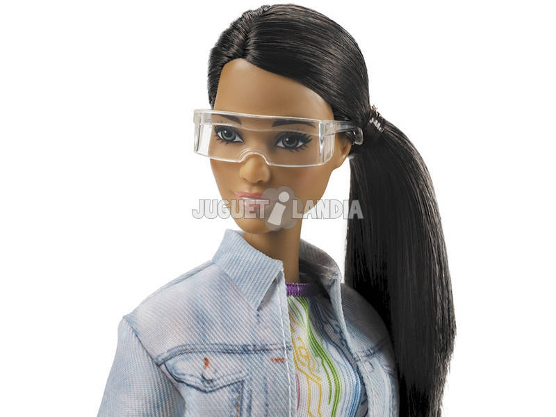 Barbie Quiero Ser Ingeniera Robótica Mattel FRM08