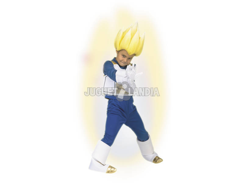 Kostüm für Kinder Dragon Ball Super ich möchte Super Saiyajin Vegeta sein