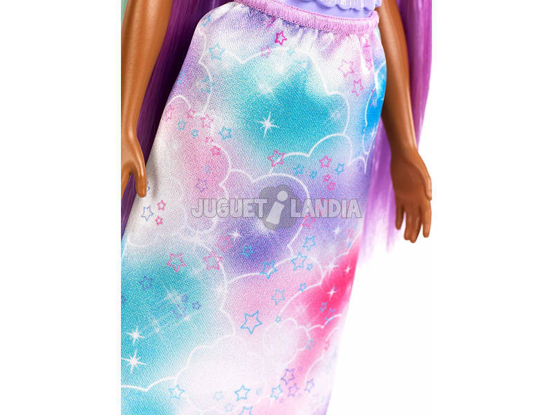 Barbie Coiffures Dreamtopía Peau Brune Mattel FXR95 