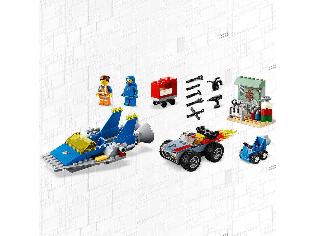 Lego Movie 2 Bauen und Reparieren von Emmet und Benny 70821