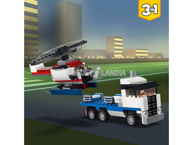 Lego Creator 3 en 1 Transporte de la Lanzadera 31091