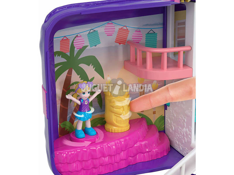 Polly Pocket Mochila Férias na Praia Mattel FRY40