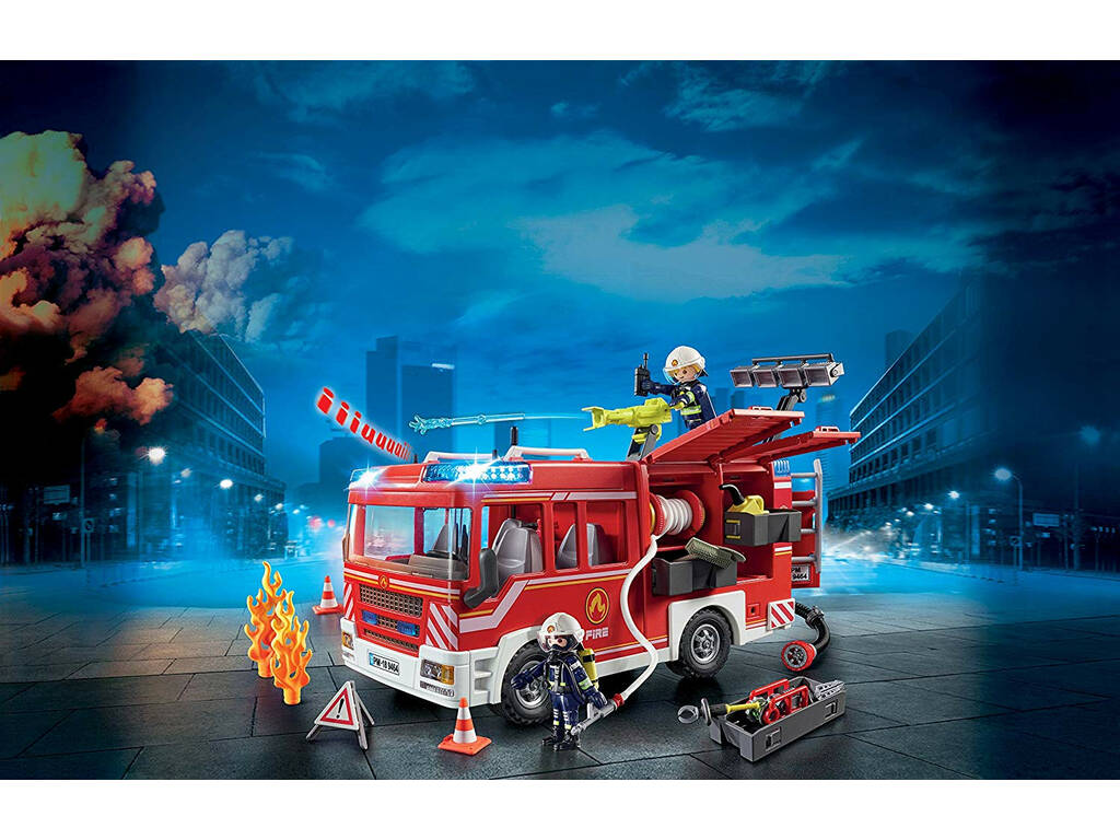 Acheter Playmobil - Camion de pompiers Duck On Call 70911 - Juguetilandia