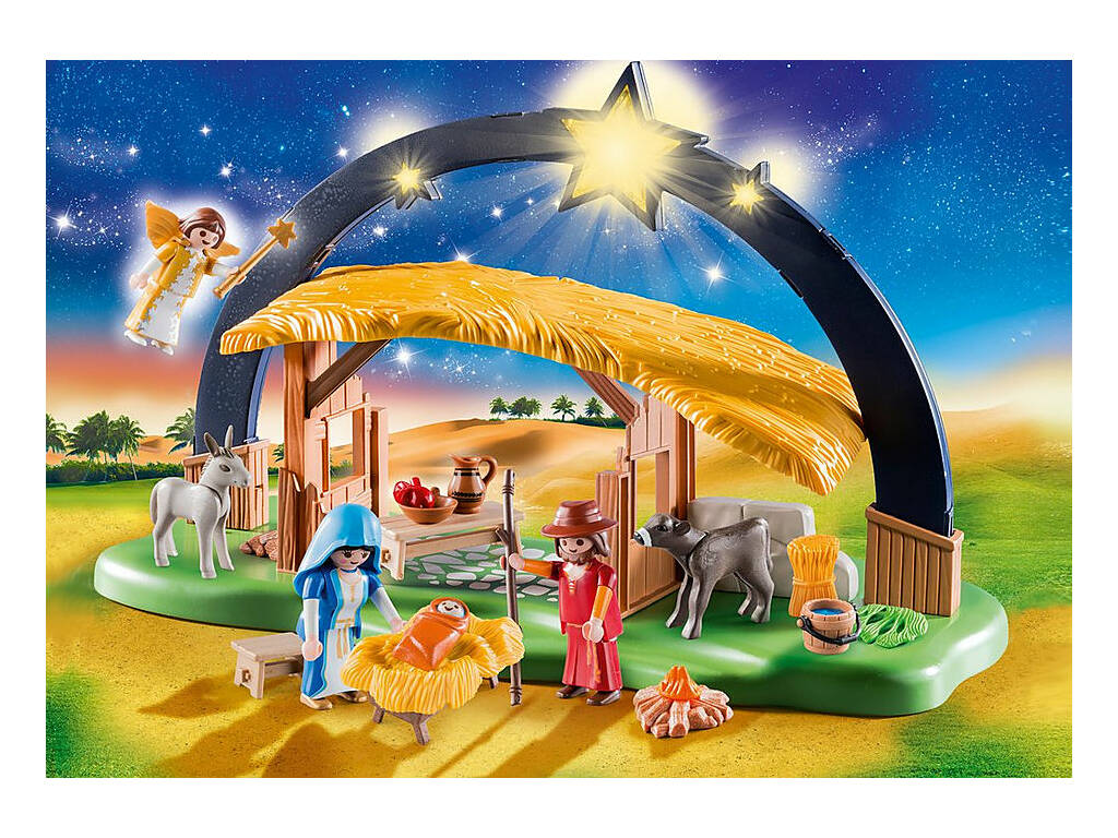 Playmobil Christmas Presepe illuminato 9494