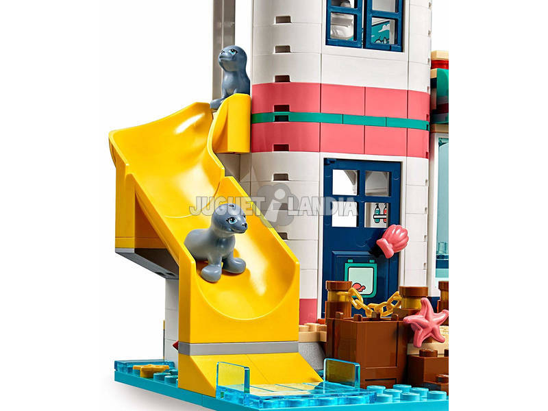 Lego Friends Leuchtturm mit Flutlicht 41380