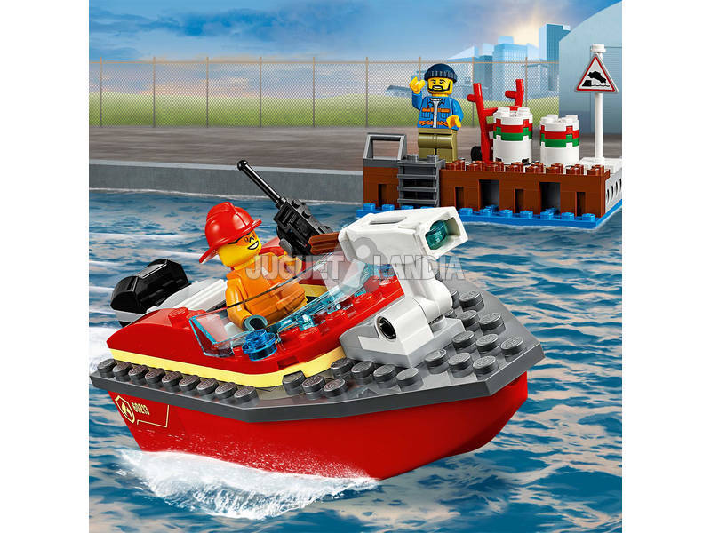Lego City Feuer am Dock 60213