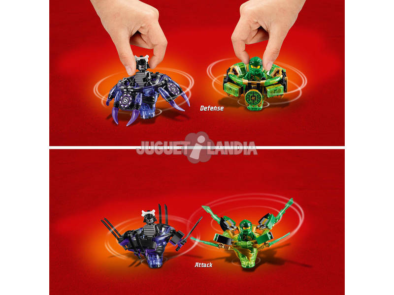Lego Ninjago Spinjitzu Lloyd vs. Garmadon 70664