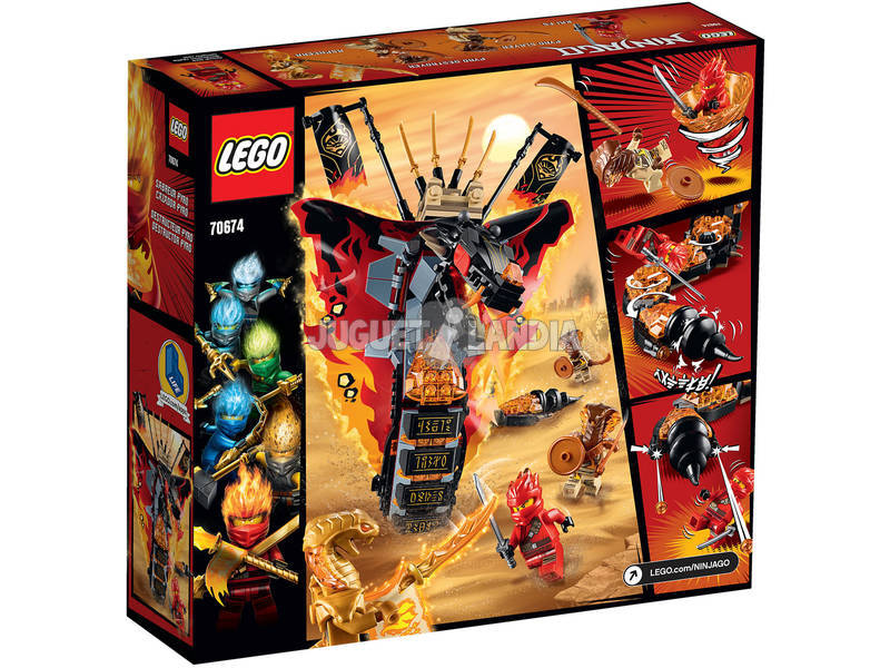 Lego Ninjago Colmillo de Fuego 70674