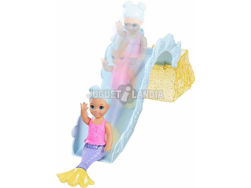 Barbie Sirène avec Poupée Mattel FXT25