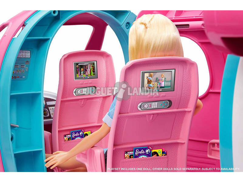 Avión De Barbie Con Piloto GJB33