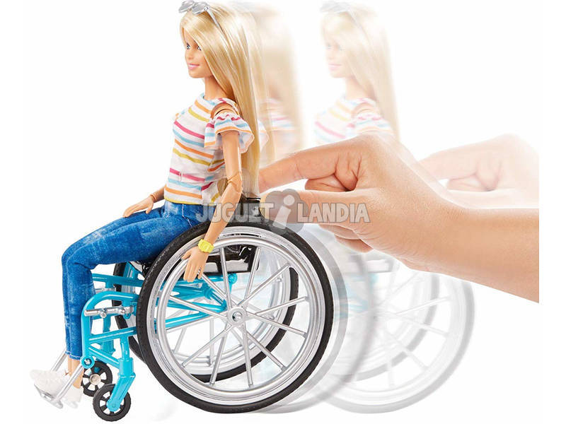 Barbie Cadeira de Rodas Mattel GGL22
