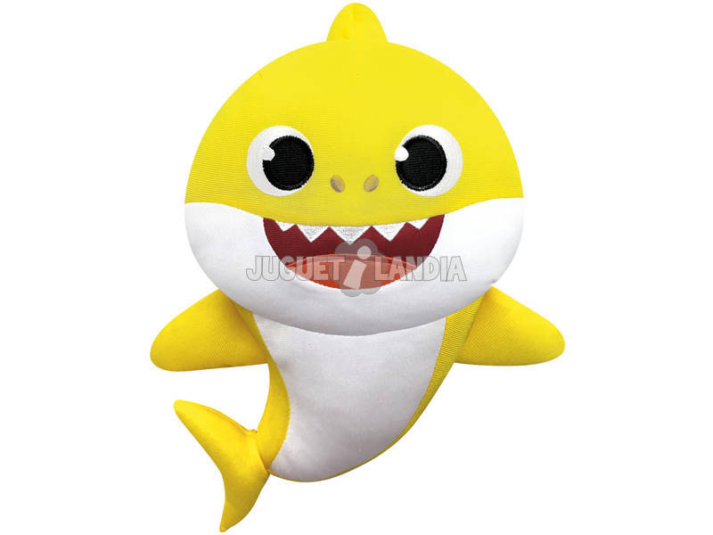 Pl¨schtier Baby Shark Kritzele Mich 30 cm von Famosa 760018529