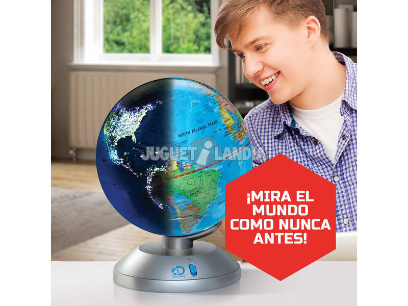 Globo Terráqueo Discovery 2 En 1 World Brands 6000188