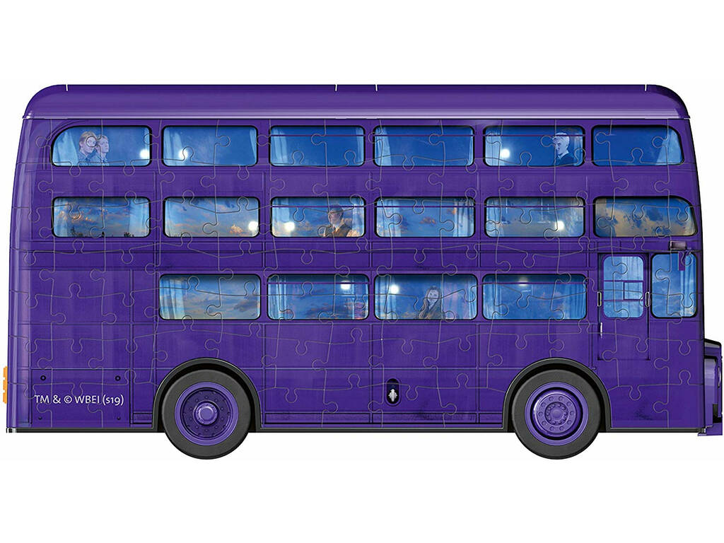 Puzzle 3D Autobús Noctámbulo Harry Potter Ravensburger 11158