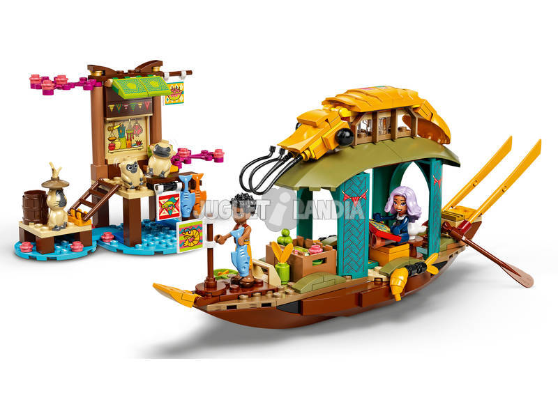 Lego Disney Raya y El Último Dragón Barco de Boun 43185