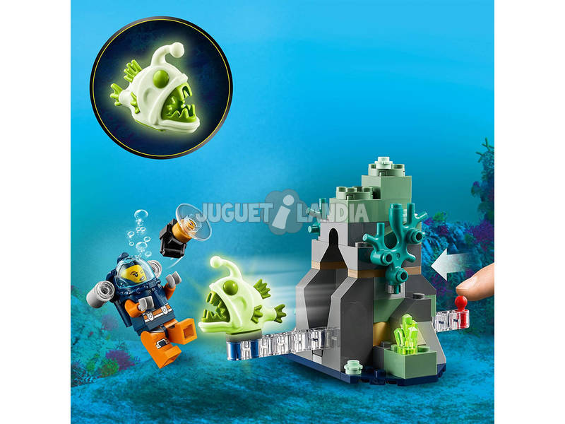 Lego City Oceans Sous marin d'Exploration 60264