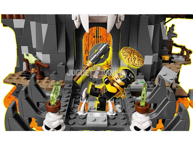 Lego Ninjago Dungeons des Schädelzauberers 71722