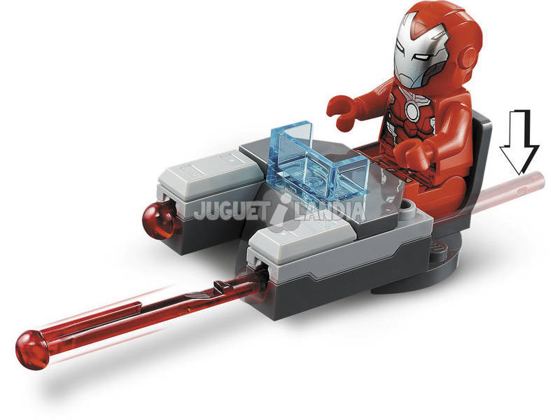 Lego Súper Heróis Hulkbuster de Iron Man vs Agente de A.I.M. 76164