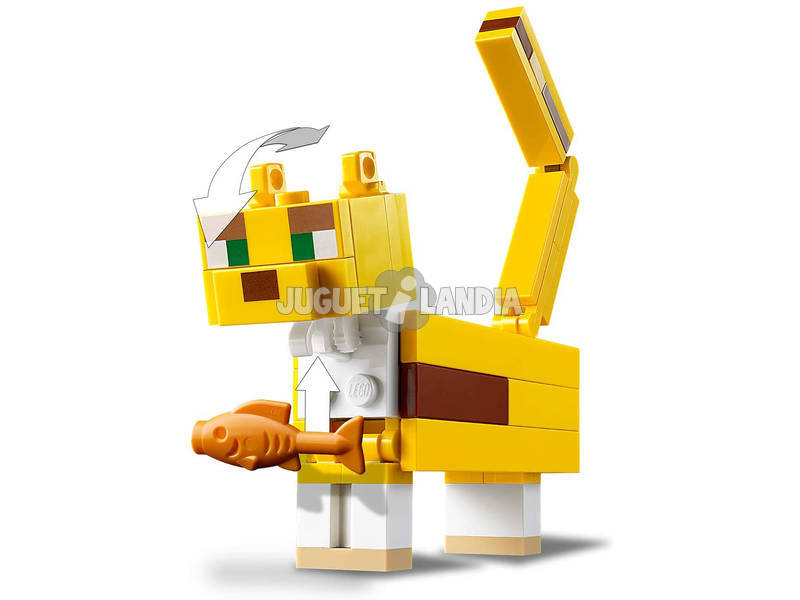 Lego Minecraft Big Fit Creeper e Ocelote 21156