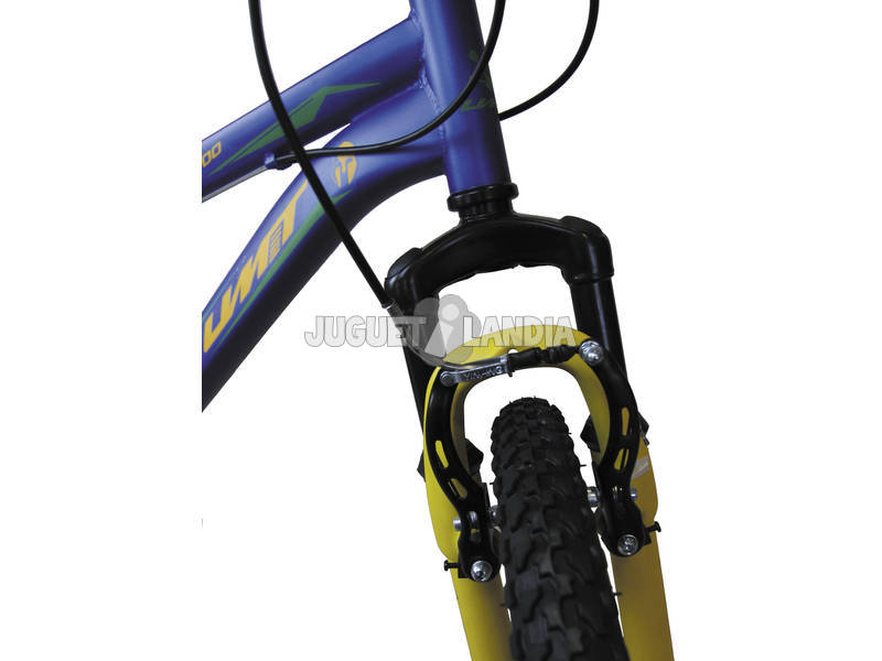 Fahrrad XR-200 Blau mit Wechsler Shimano 6G und Vorfederung Umit 2070CS-2